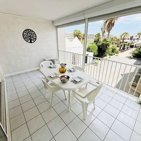 Apartment Appt 2 Pieces 4 Couchages Cap D'agde Naturisme *