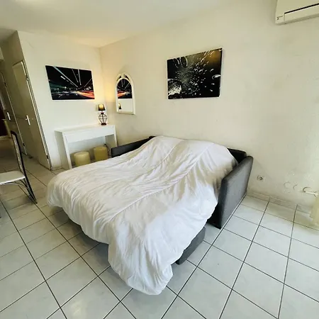 Apartment Appt 2 Pieces 4 Couchages Cap D'agde Naturisme Agde